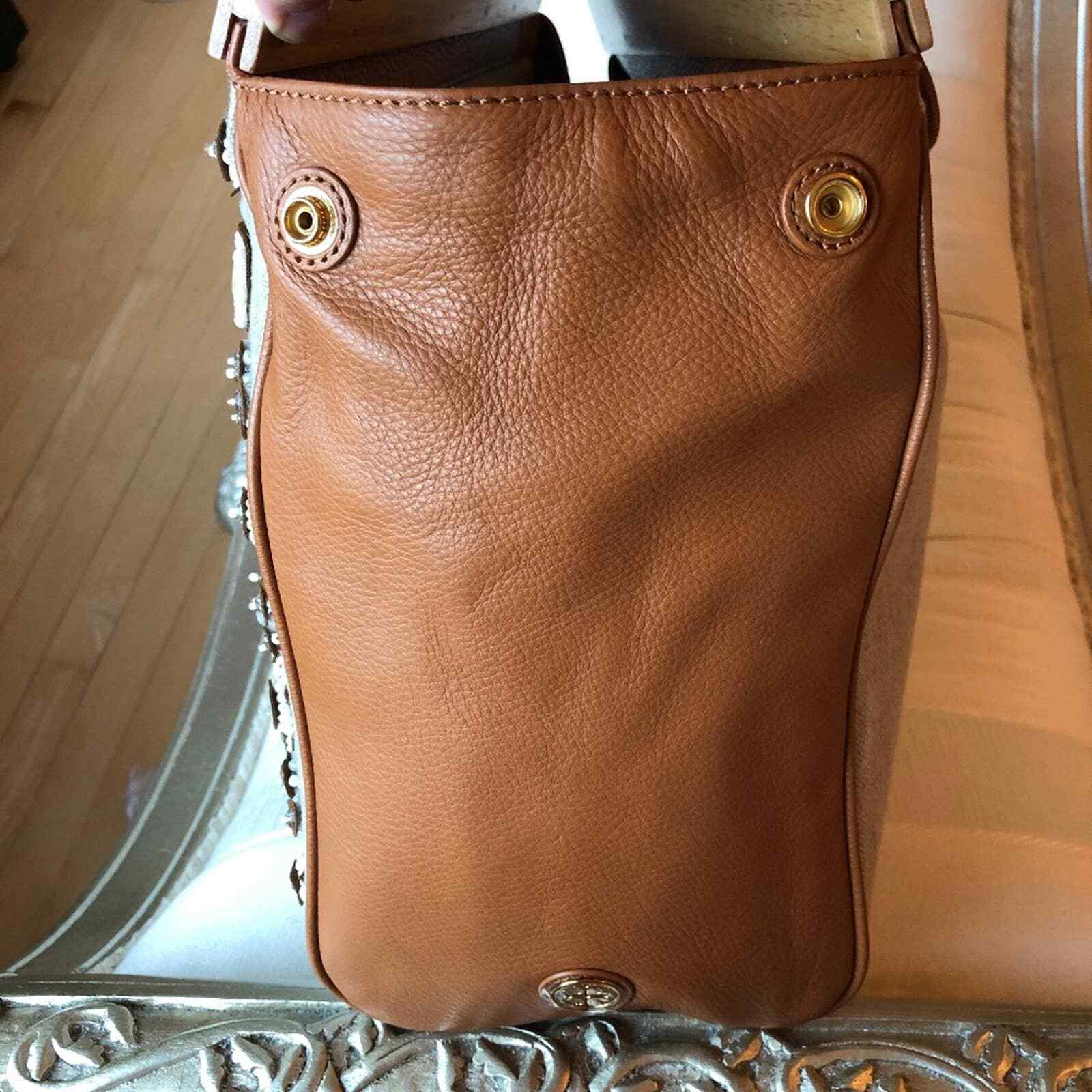 Tory Burch RARE Mirrored Attersee Satchel image 9