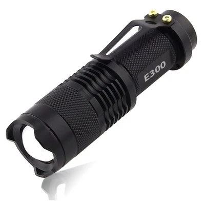 ECOGEAR FX E300 - Small EDC LED Flashlight - Everyday Carry Flashlight with 3 Light Modes