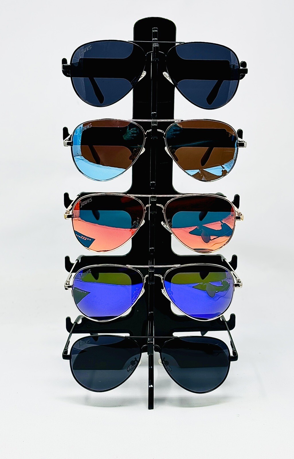 Polarized Aviator Sunglasses for Men Tinted Style NEW Retail $98-image