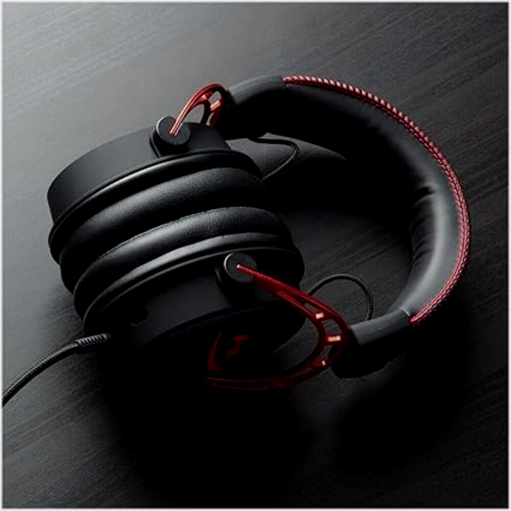 HyperX Cloud Alpha WIRED Gaming Headset (Black/Red) PS4 PS4 PC