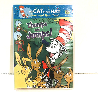 The Cat in the Hat Knows a Lot About That Thumps Jumps DVD 2013 PBS Family NEW