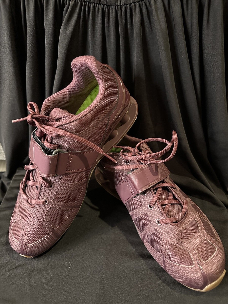 Inov-8 Fastlift Power Truss Shoes M-7.5 W-9 Burgandy Weightlifting