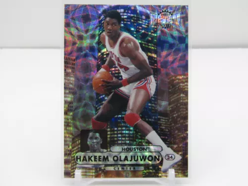 HAKEEM OLAJUWON 2012-13 FLEER RETRO METAL UNIVERSE PRECIOUS METAL GEMS #45/100