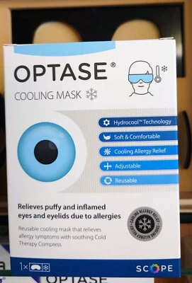 SCOPE Optase Cooling Eye Mask allergy relief