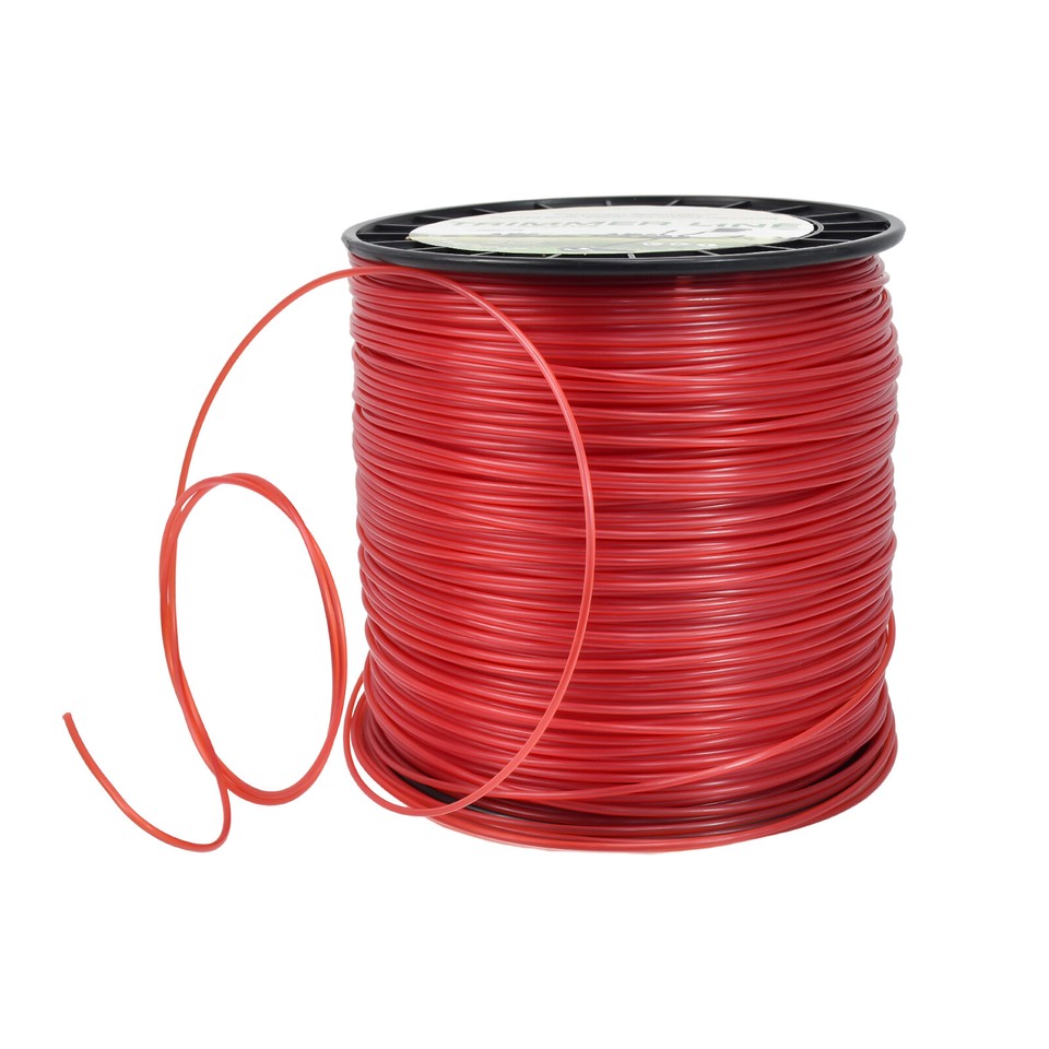5lb .095 Heavy Duty Nylon Square Commercial String Trimmer Line Weed ...