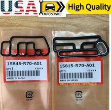 GENUINE For HONDA Cylinder Head Solenoid Gasket VTEC 15815R70A01&15845R70A01 USA