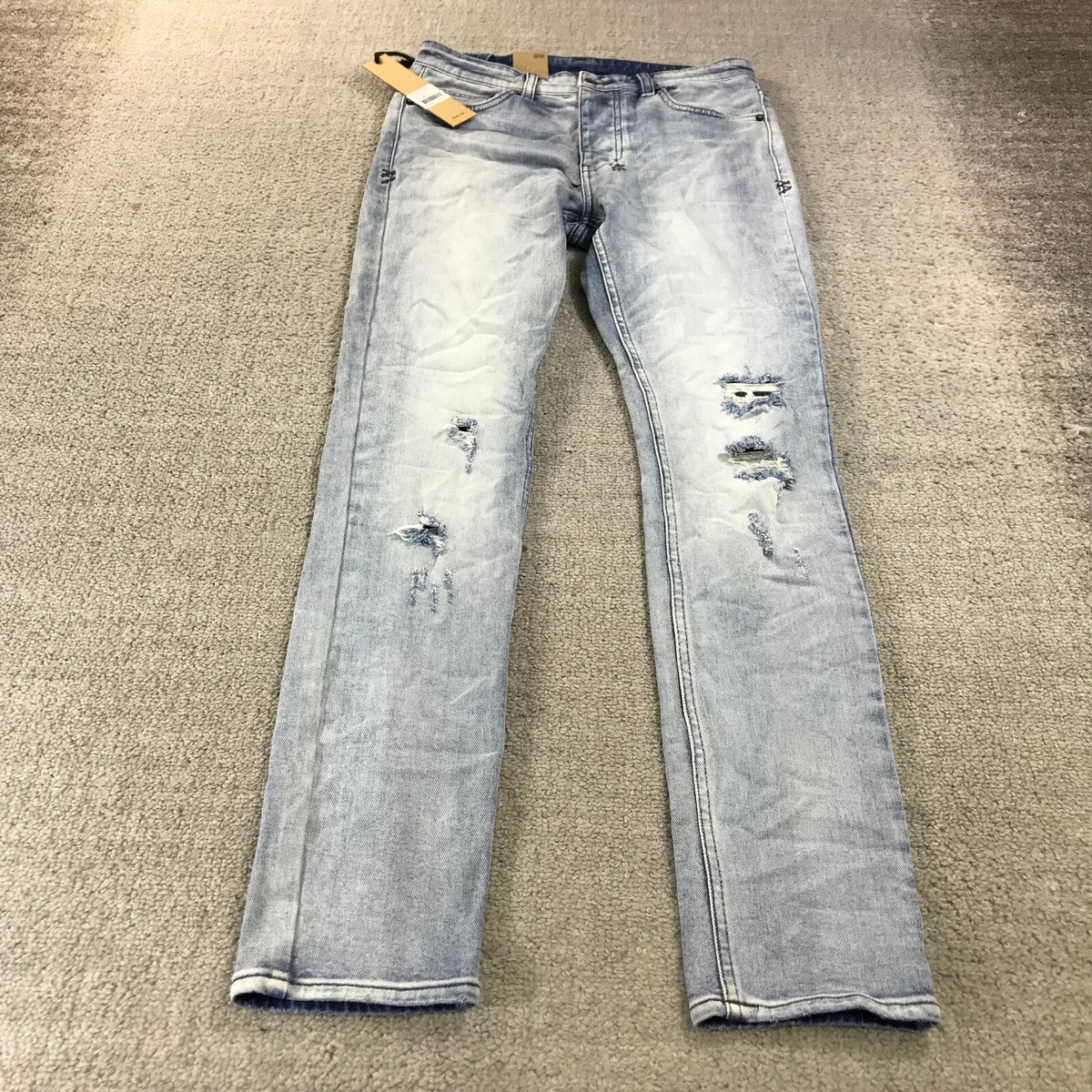 Ksubi Jeans Mens 30 Chitch Philly Blue Tapered Leg Denim Ksubi Jeans Mens 30 Chitch Philly Blue Tapered Leg Denim