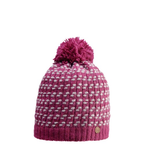 Bonnet d'hiver à pompon Couleur crème - - 8372O-01X