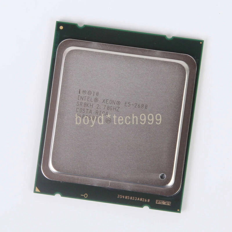 Intel Xeon E5-2680 CPU 8-Core 2.7GHz 20M 8 GT/S LGA2011 SR0KH Processor - Image 2 of 2