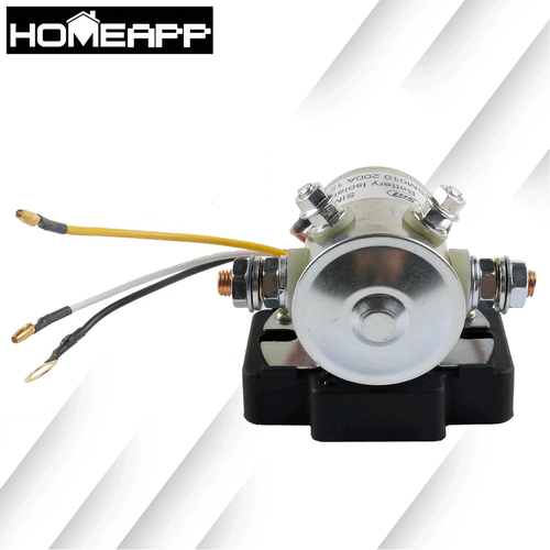 INTERRUPTOR DE RELÉ DE SERVICIO CONTINUO DE ARRANQUE SOLENOIDE 14V/12V DC200AMP UNIVERSAL MARINO - Imagen 3 de 3