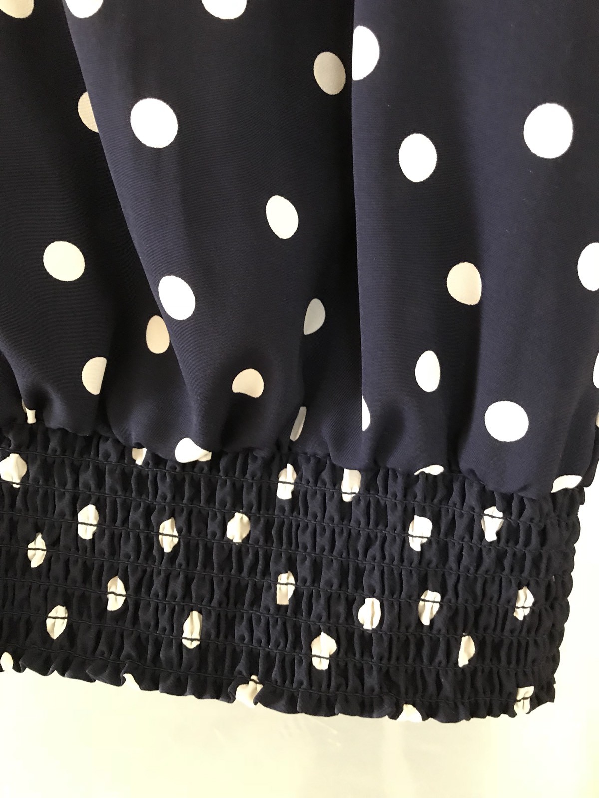 ViINTAGE SHIRT, BLOUSE, TOP,  SPOT PRINT, SWING/ROCKABILLY, Vintage Size 14 2