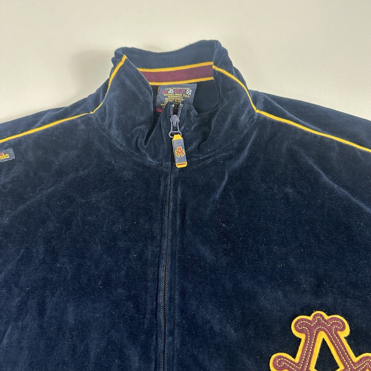 Vintage akademiks Track Jacket Velour Mens Size XL Stadium Vintage akademiks Track Jacket Velour Mens Size XL Stadium