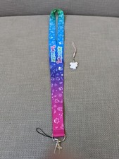 SDCC 2023  Tamagotchi Lanyard OG w/ Pink Acrylic Charm  New and Exclusive