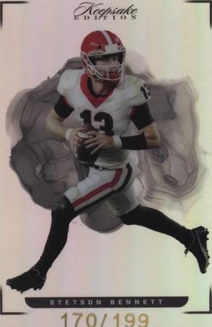 2022 Keepsake Football Edition Stetson Bennett #2