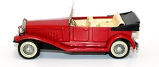 Cragston Japan Tin Friction 1929 Lincon Phaeton Touring Car Red Top Down
