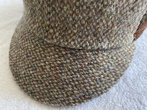 π¬π§π§’ Harris Tweed Cap Size - large Hand Made By Smith-London π¬π§ - Picture 2 of 6