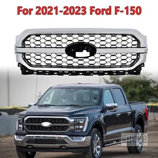 For Ford F150 2021 2022 2023 Front Bumper Grille Assembly Honeycomb ML3Z8200