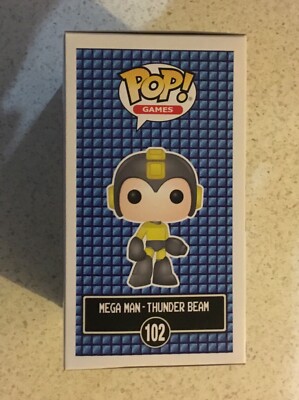 Funko Pop! Mega Man Thunder Beam – Limitierte NYCC 2016 Edition, Ca. 10 Cm, Sammlerfigur