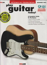 Proline Play Guitar Today! Beginner's Pack Book/Online Audio & Video Self-Teach