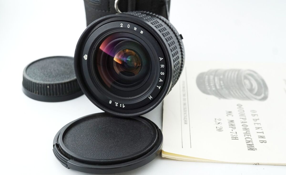 EXC! Tested! ARSAT H 2.8/20mm (MC Mir-73H) Ultra Wide Lens EXC! Tested! ARSAT H 2.8/20mm (MC Mir-73H) Ultra Wide Lens