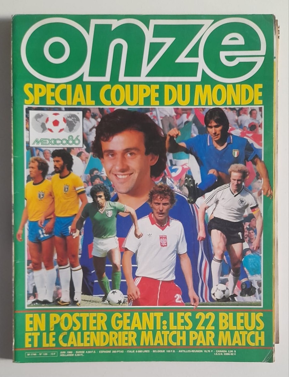 FIFA WORLD CUP MEXICO 1986 - Match for match calendar - Special
