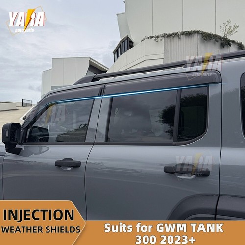 Premium Weather Shields Weathershield Window Visors for GWM Tank 300 2023-2025 - Picture 7 of 16