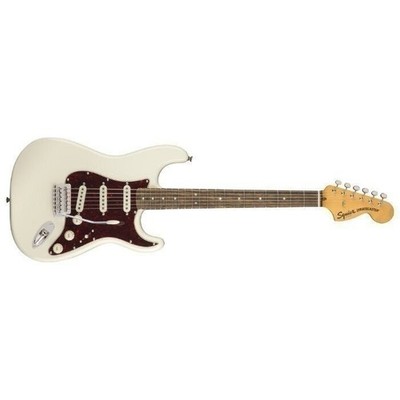 Squier Classic Vibe '70s Stratocaster, Indian Laurel, Olympic White, 0374020501