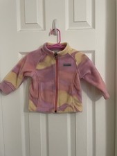 Columbia Baby Girls Fleece Jacket 6-12 Months Pink