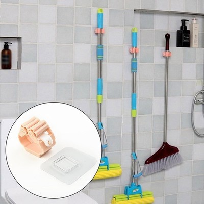 Küche Wischhaken 6 x 6 cm PP Platzsparend Aufbewahrung Organizer Wasserdicht