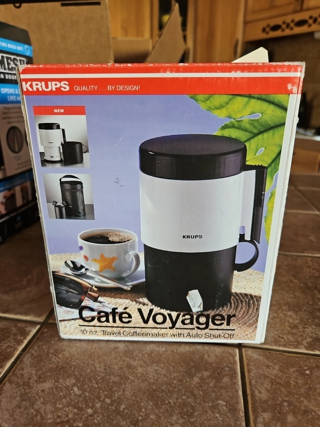 Krups Cafe Voyager Portable Travel Coffee Maker 10 oz Model 147, Germany