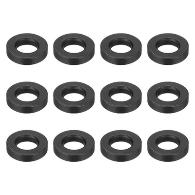 #ad #ad 12 Pcs Carbon Steel Flat Washer Fits M22 x 43mm x 10mm Black Washer Fits $55.72