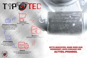 Turbolader A6420905780 Mercedes ML E CLS GLK 350 CDI 3.0 CDI A6420908580 A642090