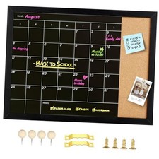 Combination Calendar Memo Board, Magnetic Surface Monthly Calendar, Wall