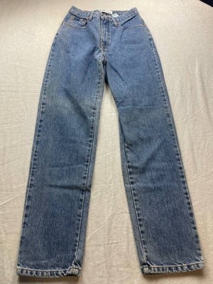Express Bleus Mom Jeans Womens Size 7/8R Juniors Blue Medium Wash Denim Pockets