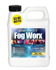 FogWorx Extreme High Density Fog Juice - Quart   32 Fluid Ounces of Long L