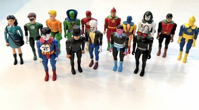 DC Direct  Pocket Super Heroes 15 Figure Lot Flash Green Lantern Legion of Doom