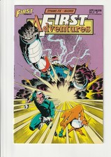 First Adventures #5 (1986)- Dynamo Joe & Whisper, First Comics