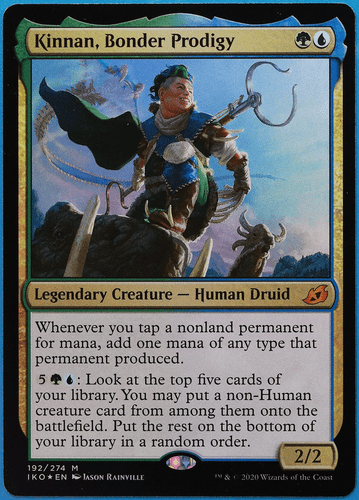 Kinnan, Bonder Prodigy FOIL Ikoria: Lair of Behemoths NM CARD (500307) ABUGames