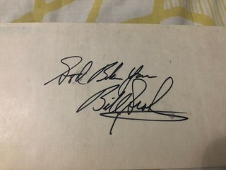 Reverend Billy Graham Autograph Signed