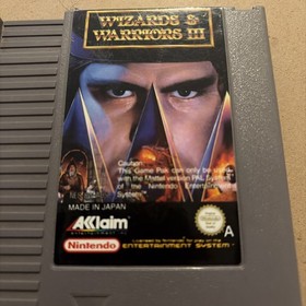 Wizards & Warriors 3 III Nintendo NES AUS Game Cart PAL A