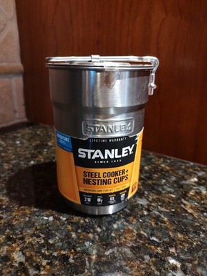 NEW Stanley Stainless Steel Camp Two Cup Cookset Adventure Nesting