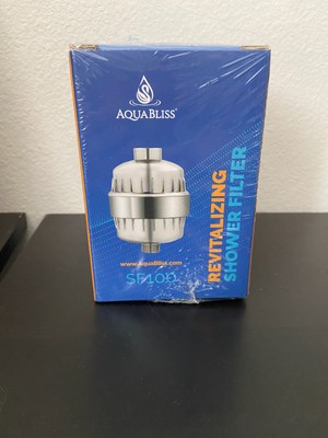 NEW AquaBliss SF100 Revitalizing Shower Filter Multi Stage High Output - Chrome