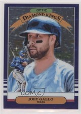 2019 Panini Donruss Optic Diamond Kings Purple Stars Prizm 90/125 Joey Gallo 7s2