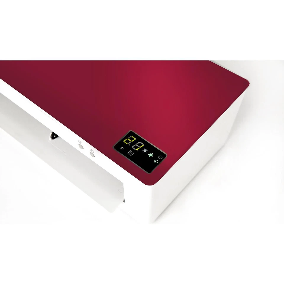 Termoventilatore parete Argo CHIC berry rosso - Immagine 3 di 4