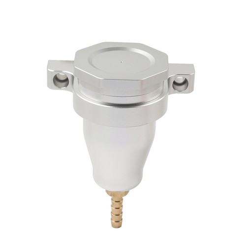 Silver Upgraded Billet Hydraulic Clutch Reservoir w/O-Ring Universal Application - Picture 4 of 11