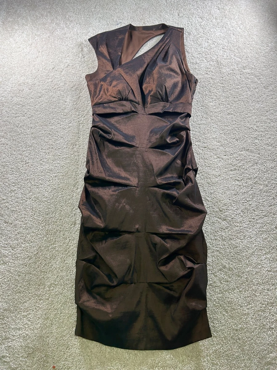 knee length dresses for ladies Jax Dress Ochre / 2. / Organza Bouquet main image 1