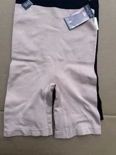 nautica intimates hi waist shaping thigh slimmers size S