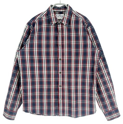 LEVIS STRAUS & CO Men Classic Fit Long Sleeve Casual Formal Shirt Size L