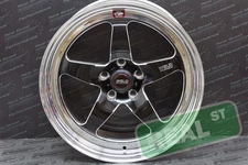Weld Racing Black RT-S S71 5x114.3 Lug 18x9.0 Mitsubishi EVO Evolution 8 9 Wheel