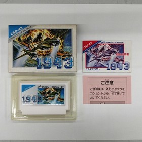 CAPCOM 1943 Famicom Software